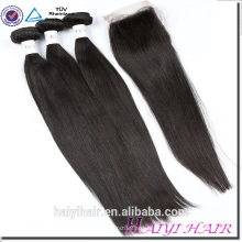 10 A tejer la armadura del pelo virgen eurasiático cabello humano 100 original visón a granel extensiones onduladas aceptar Paypal